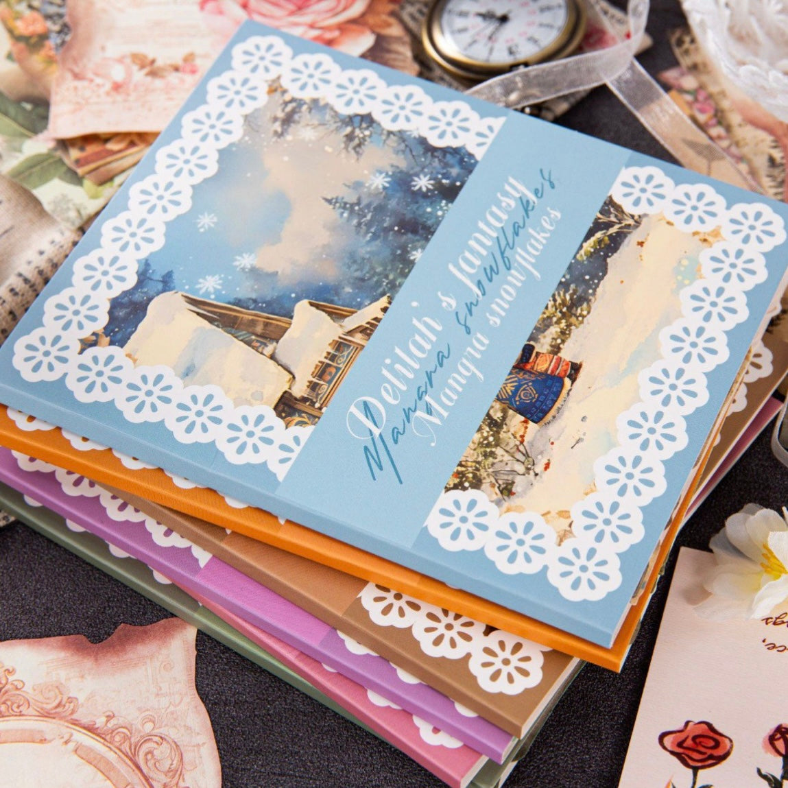 Set Papelería Decorativa. 24U 15x12cms