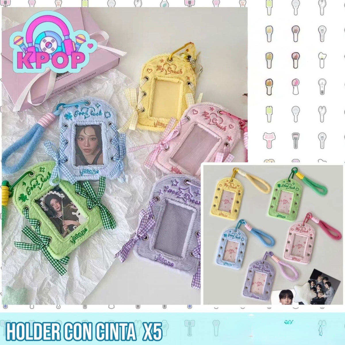 Holder o porta Credencial “Cintas”