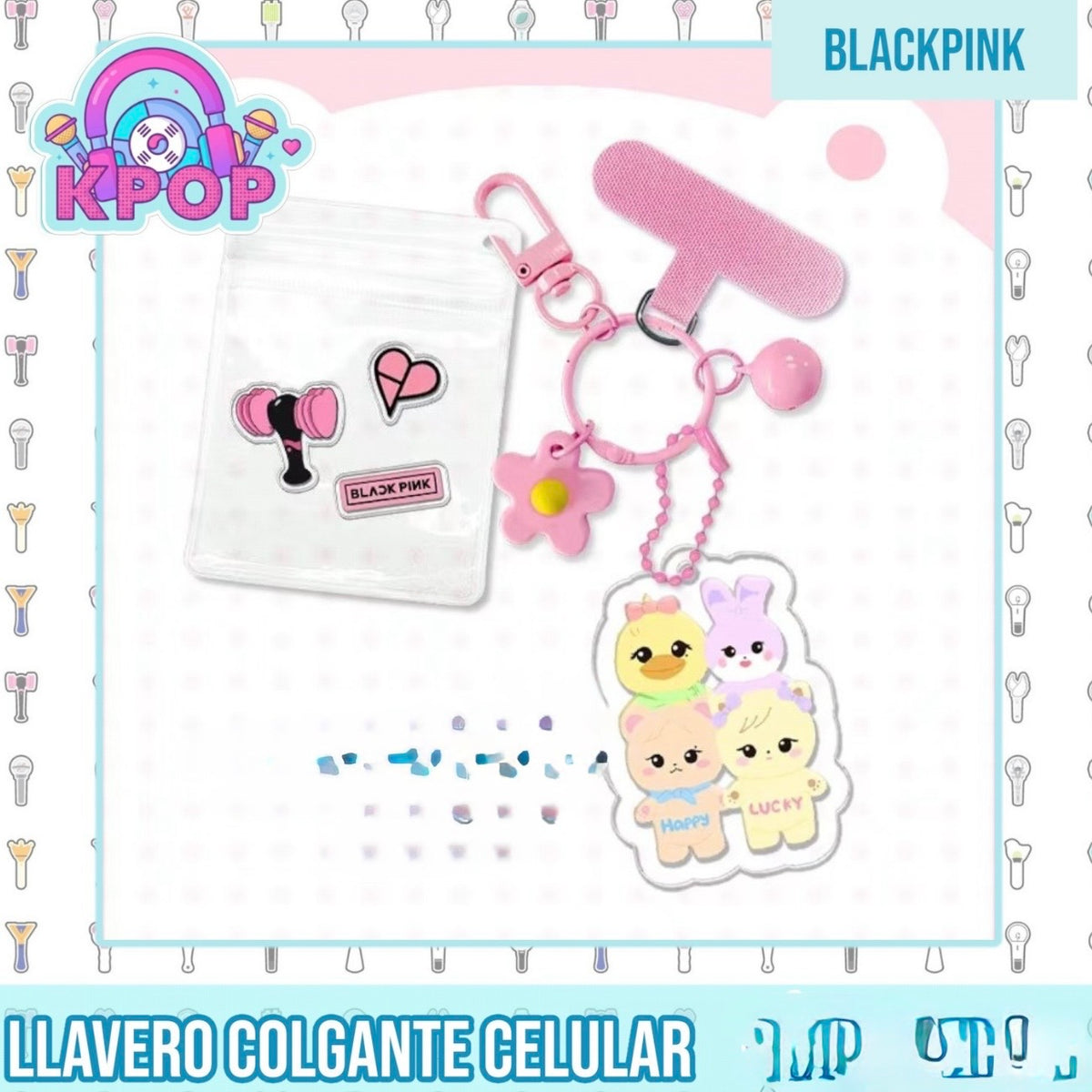 Charm para Celular “BlackPink”