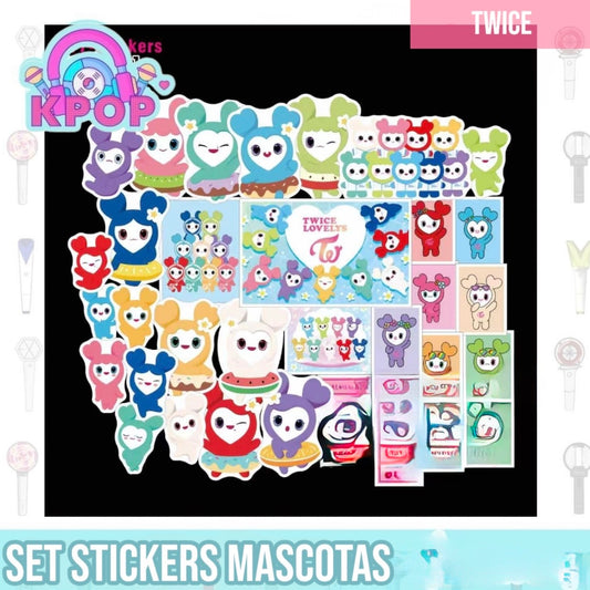Set Stickers “Twice”