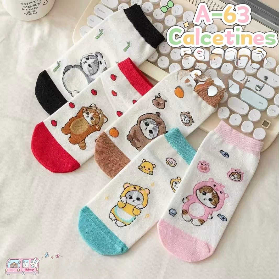 Calcetin “Gatitos”. Talla Standard (35-41)