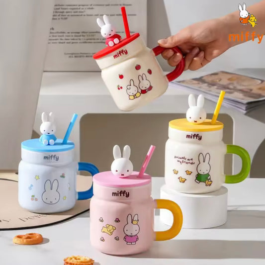 Taza “Miffy”. 540ml Material Cerámica.