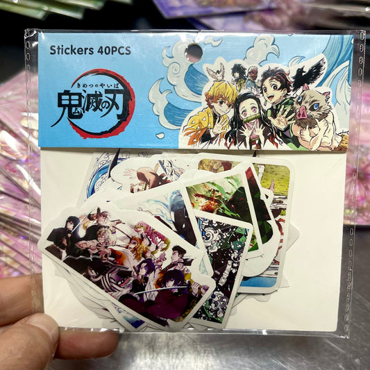Set 40 Stickers “Kimetsu no Yaiba”
