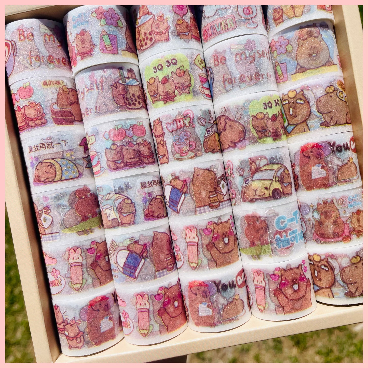 Washi Tape “Capybara”.