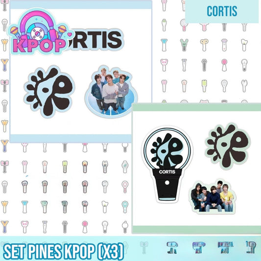 Set 3 Pins “Cortis”