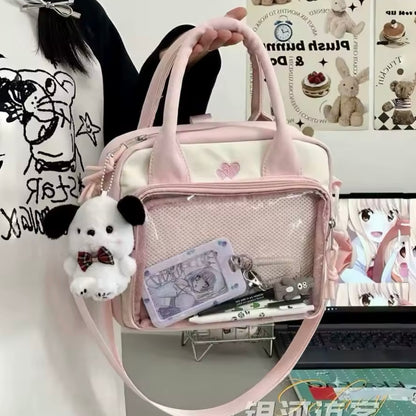 Bolso-Mochila “Corazones”.