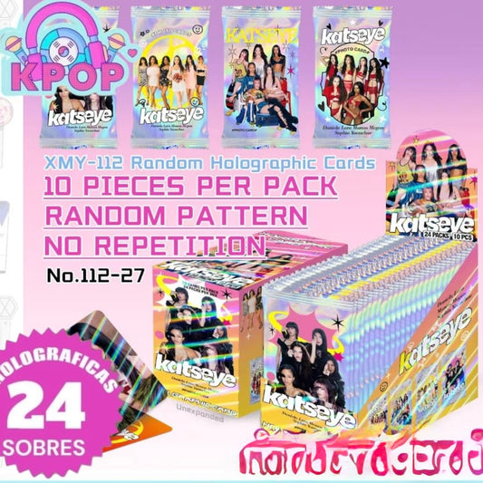 Set 10 Photocards Holograficas Sorpresa “Katseye”