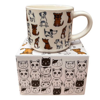 Taza “Gato y Perros”. 400ml