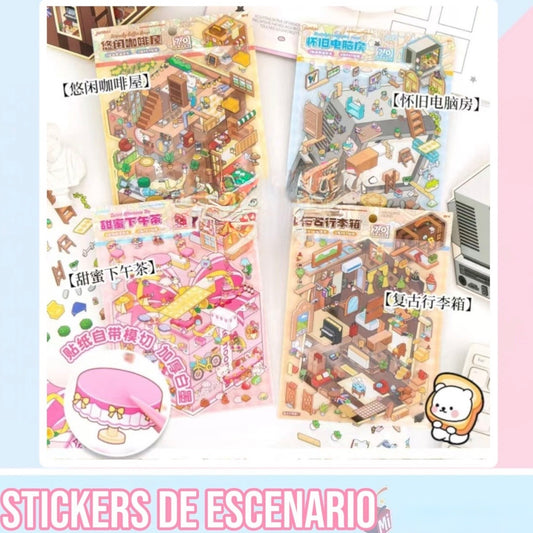 Sticker para Armar Escenarios