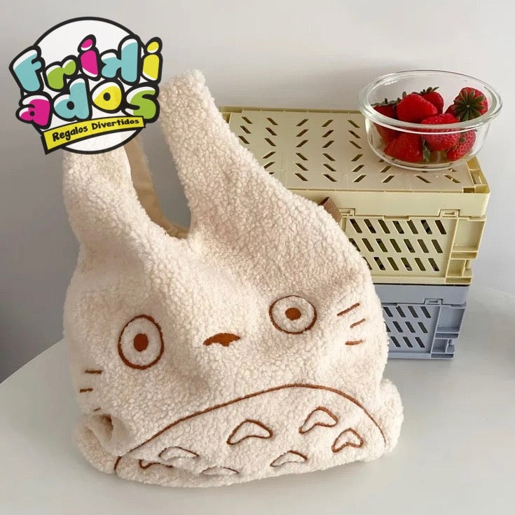 Bolso de Mano “Totoro”. 32x28Cms