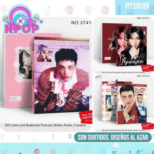 Photobook “Hyunjin Straykids”. 40 Páginas 29x21Cms