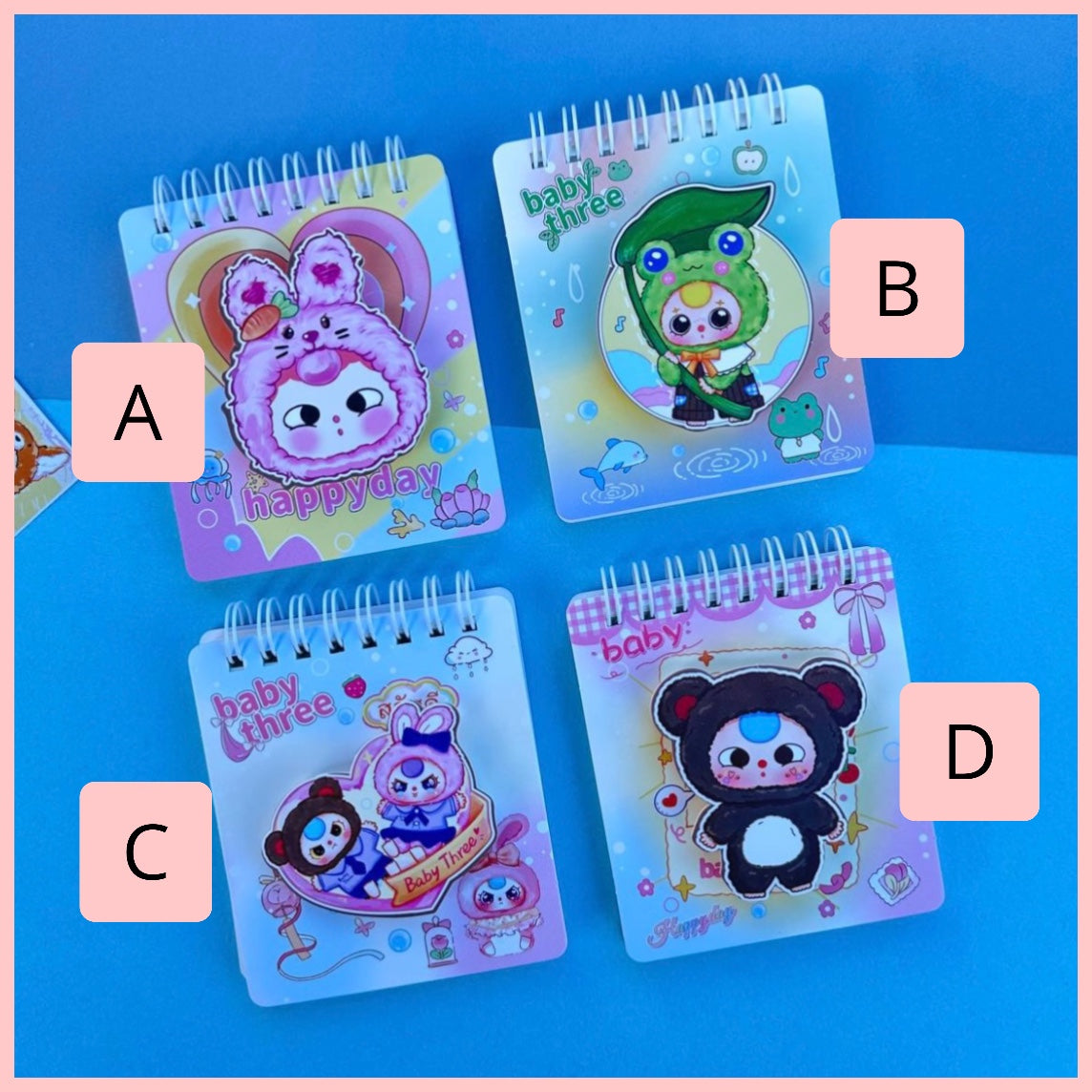 Mini Libreta “Baby Three”