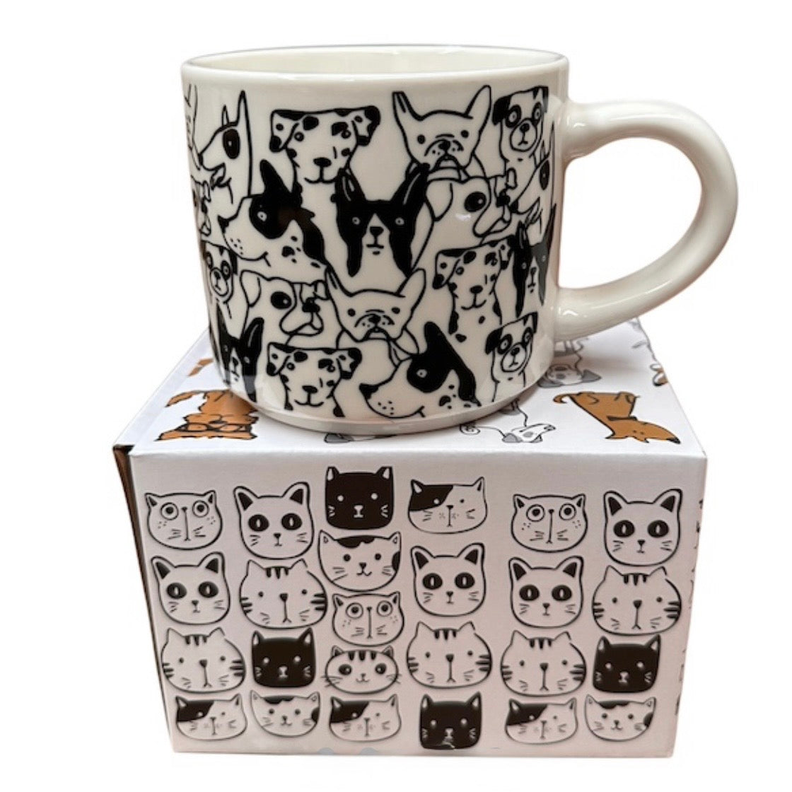 Taza “Gato y Perros”. 400ml