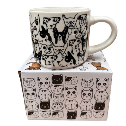 Taza “Gato y Perros”. 400ml