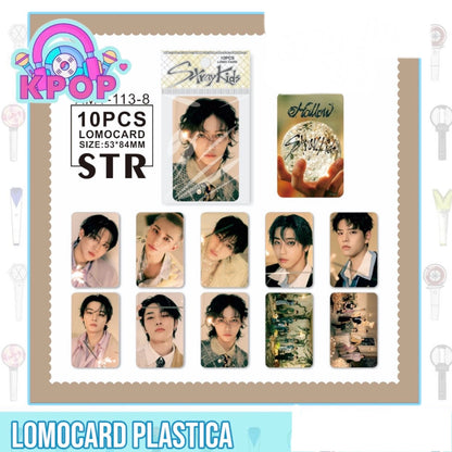 Set 10 Photocards Plásticas “Straykids ”