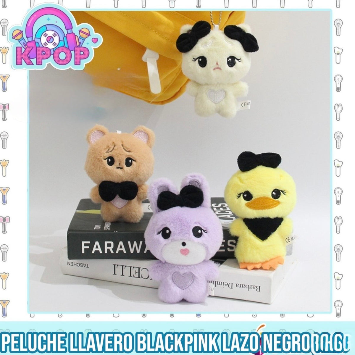 Llavero “BlackPink Lazo Negro”