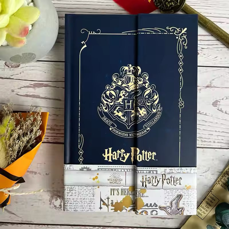 Libreta y Planner tapa dura “Harry Potter”, 96 Hojas con Diseños, 17x12cms