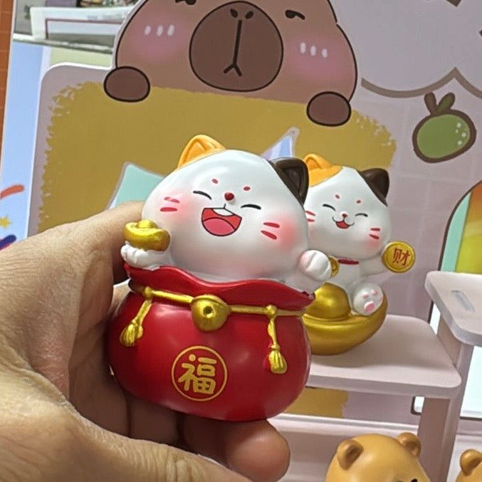 Blind Box Sorpresa “Gatito de la Suerte”. Material Cerámica