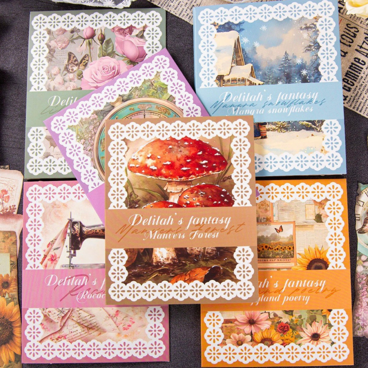 Set Papelería Decorativa. 24U 15x12cms