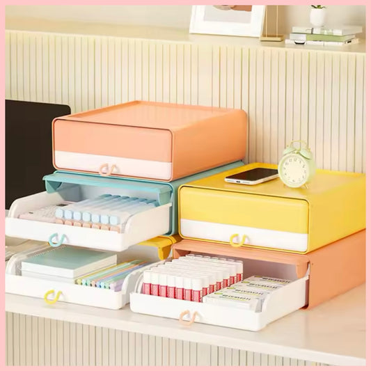 Cajas Organizadoras apilables. 20x21x8cms