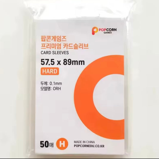 Set 50 Sleeves Transparentes para Photocards.