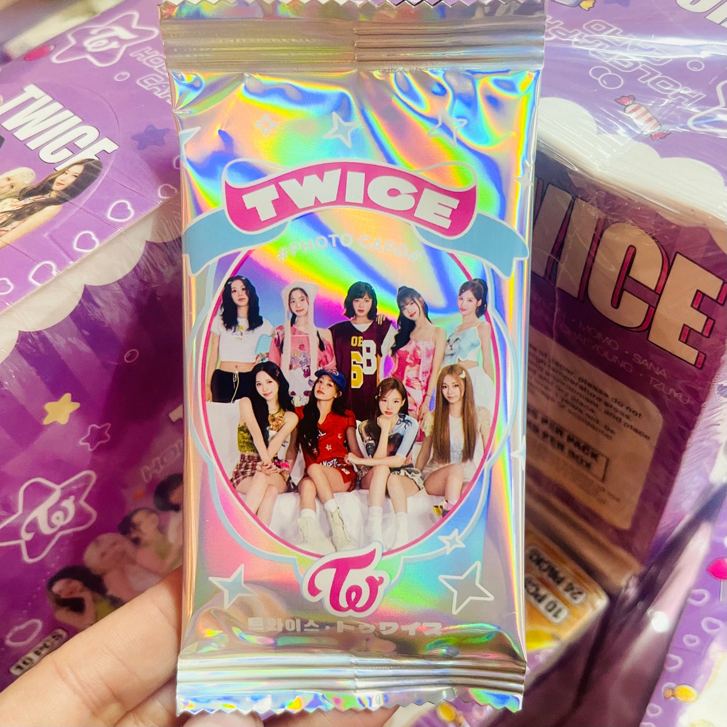 Set 10 Photocards Holograficas Sorpresa “Twice”