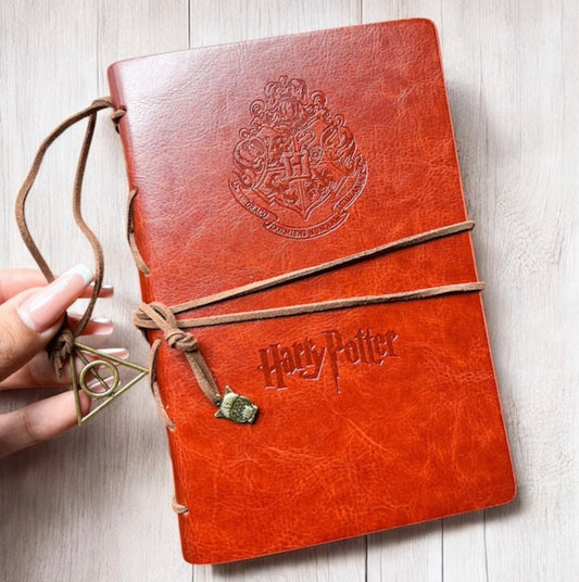 Libreta Cuerina “Harry Potter”