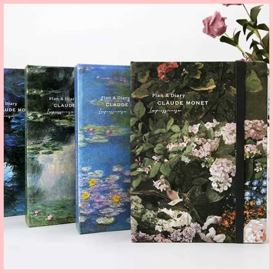 Binder Planner “Claude Monet”. 153 Hojas 22x17cms