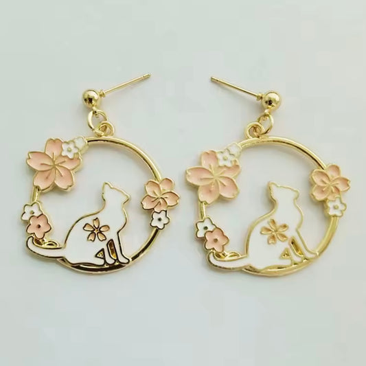 Aros “Gato Cerezo”