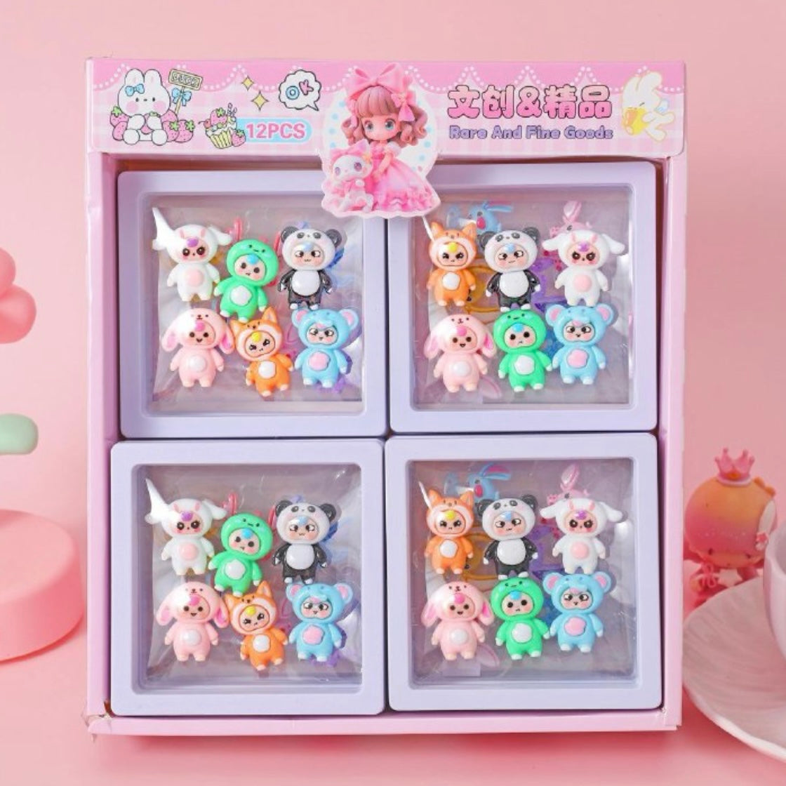 Set 6 Stickers 3D “Baby Three”