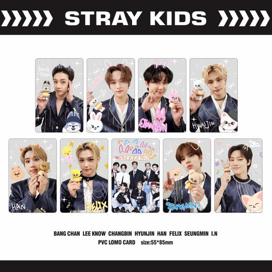 Set 9 Photocards Premium PVC “Straykids”