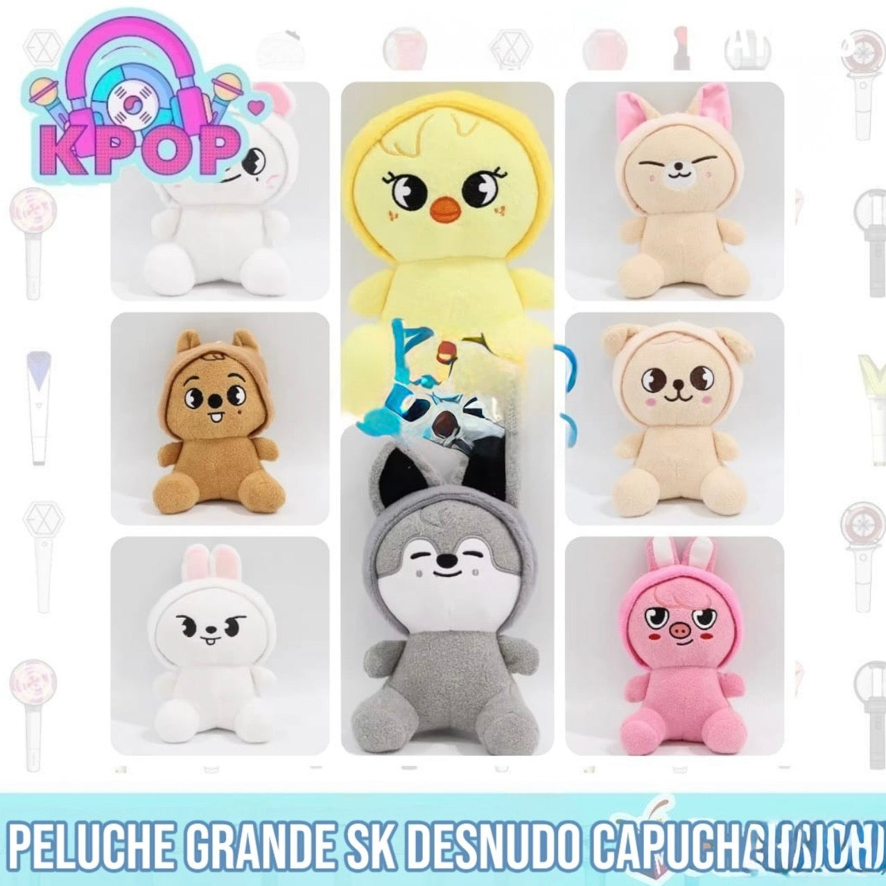 Peluche “Straykids Capucha”