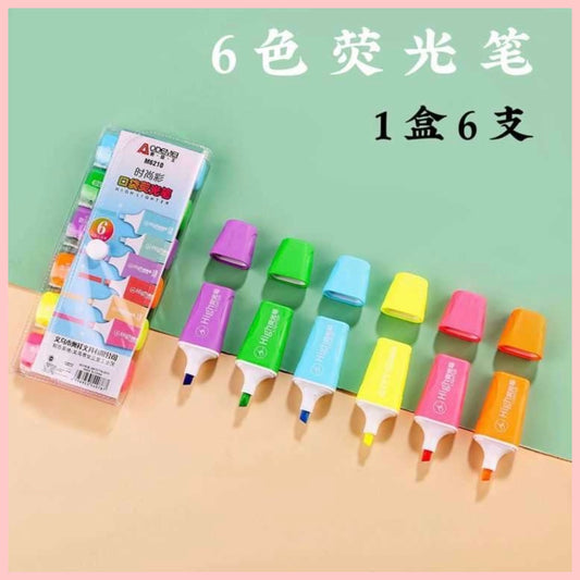 Set 6 mini Destacadores