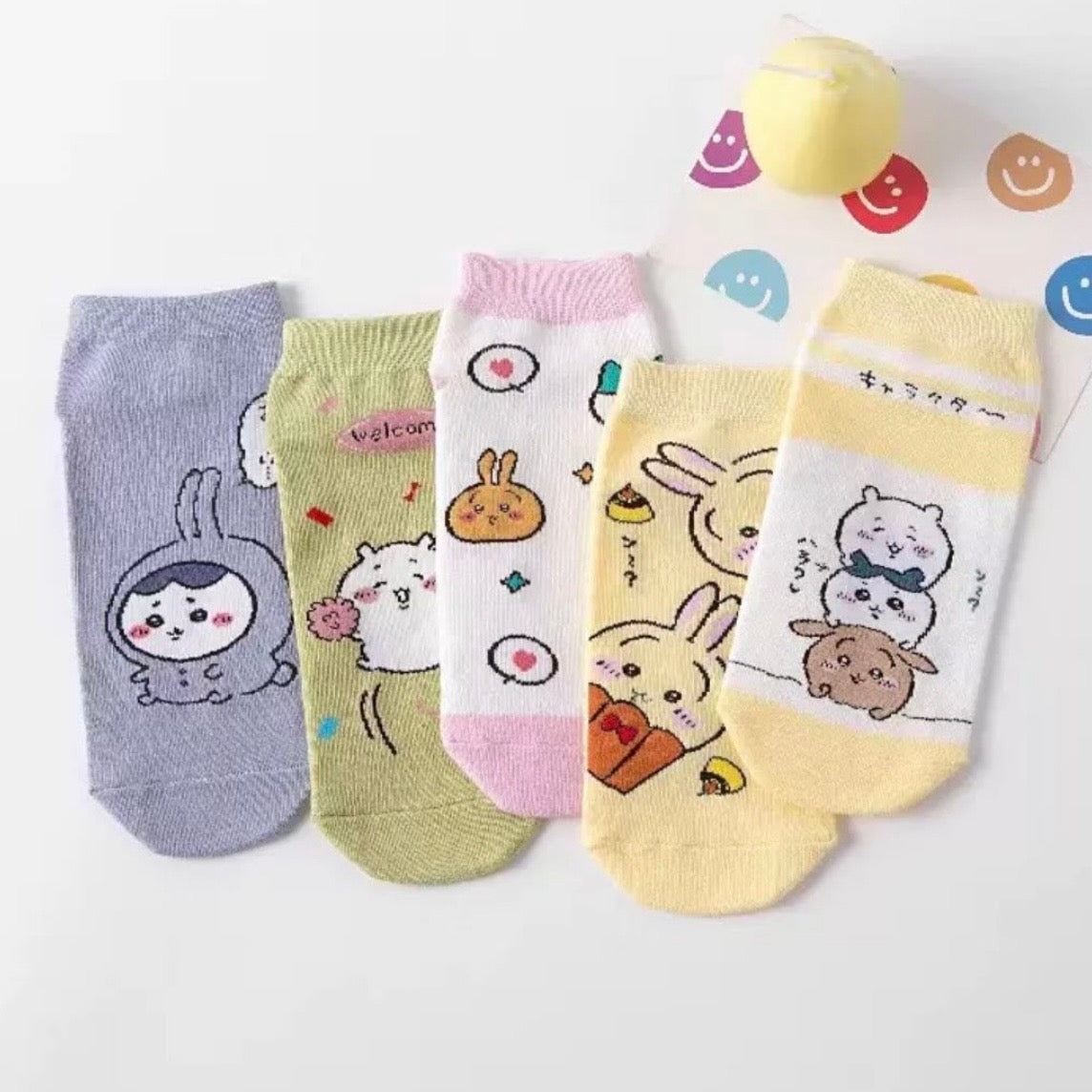 Calcetín “Chiikawa”. Talla Standard (35-40)