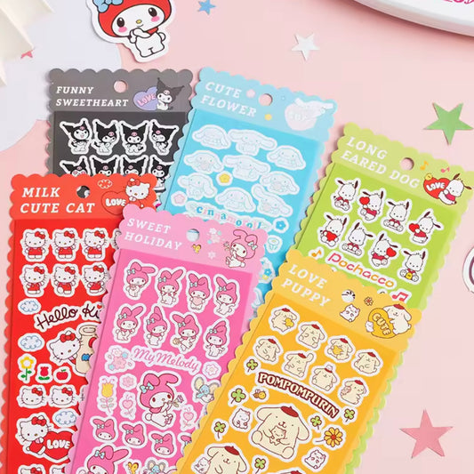 Lámina de Stickers “Sanrio”.