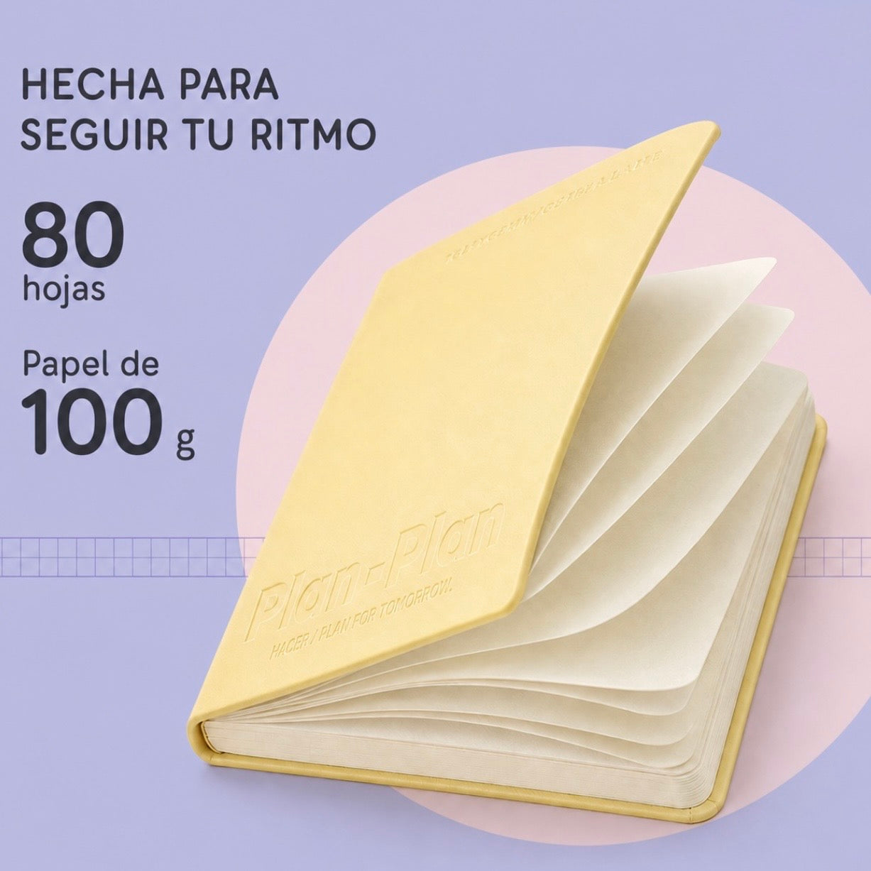 Libreta Tonos Pastel. 11x11cms