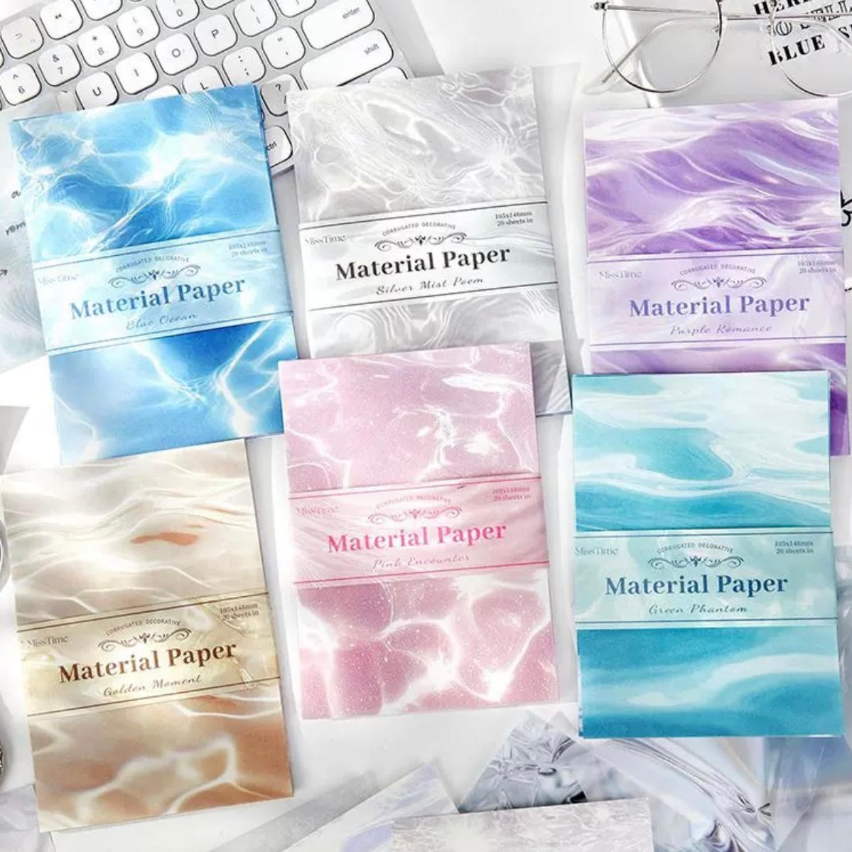 Set 20 Papeles Decorativos.