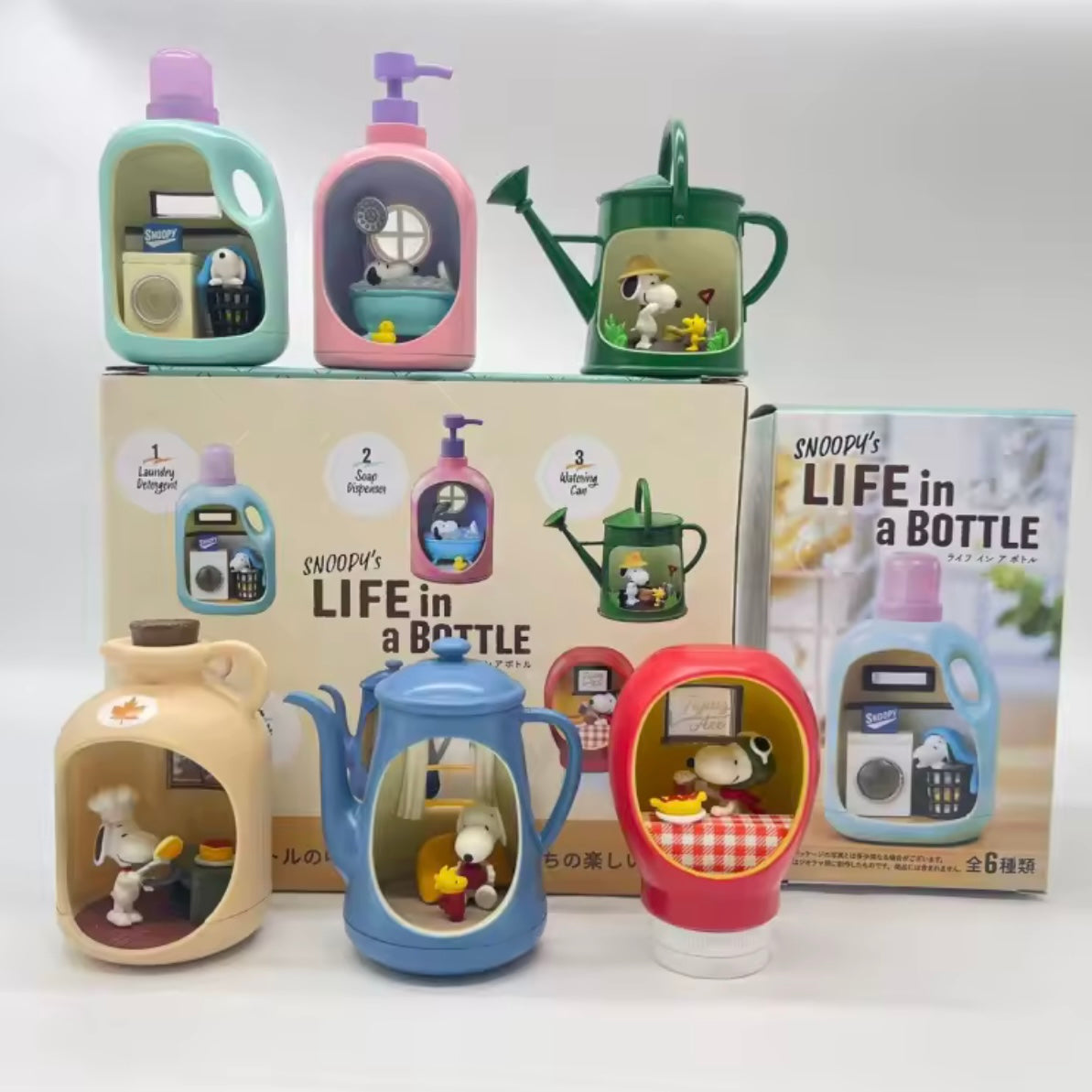 Blind Box Sorpresa “Snoopy Life in a Bottle”