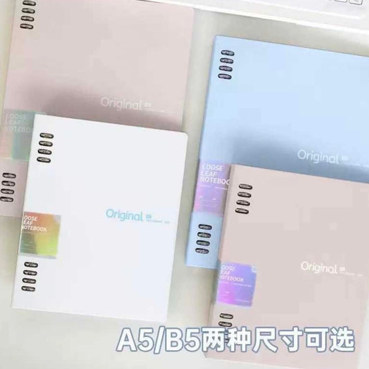 Cuaderno Binder Tamaño A5.