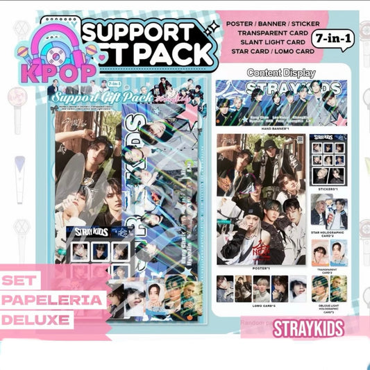 Pack Papelería Grupos Kpop