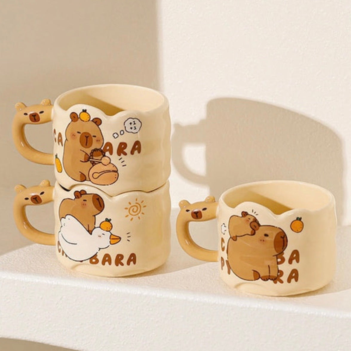 Taza + Cuchara “Capybara”