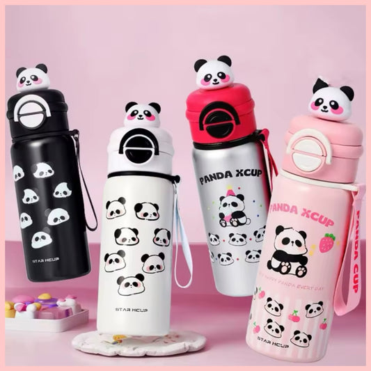 Termo con Bombilla y Boquilla “Panda”. 550ml