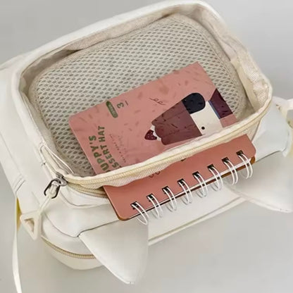 Cartera Orejitas. 22x17x7cms