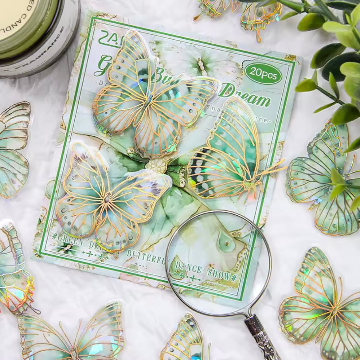 Set 20 Stickers “Mariposas”