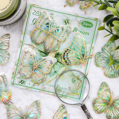 Set 20 Stickers “Mariposas”