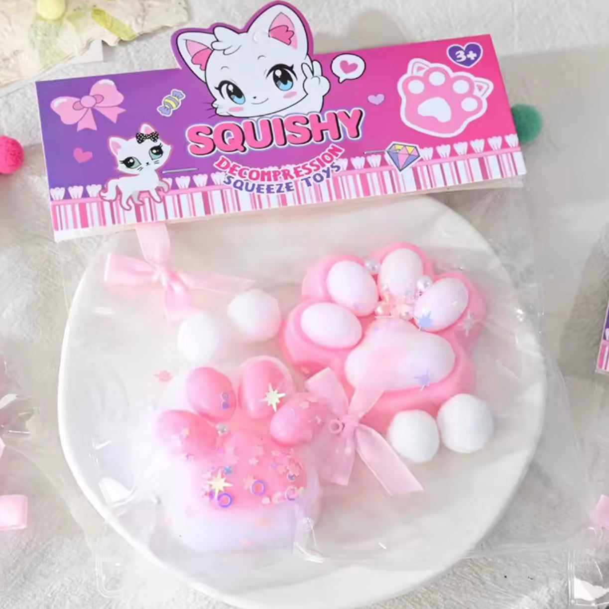 Set 2 Squishy “Patitas”