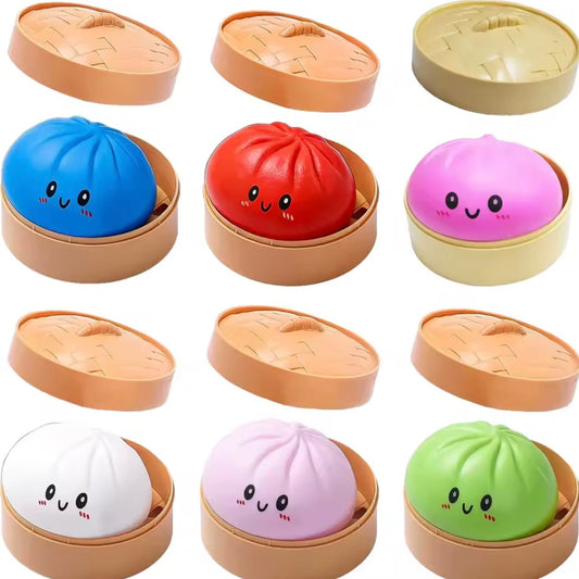 Squishy Dumpling con Carita “1 Color”