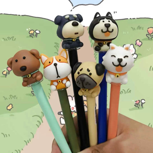 Lápiz “Perritos”. Tinta Azul