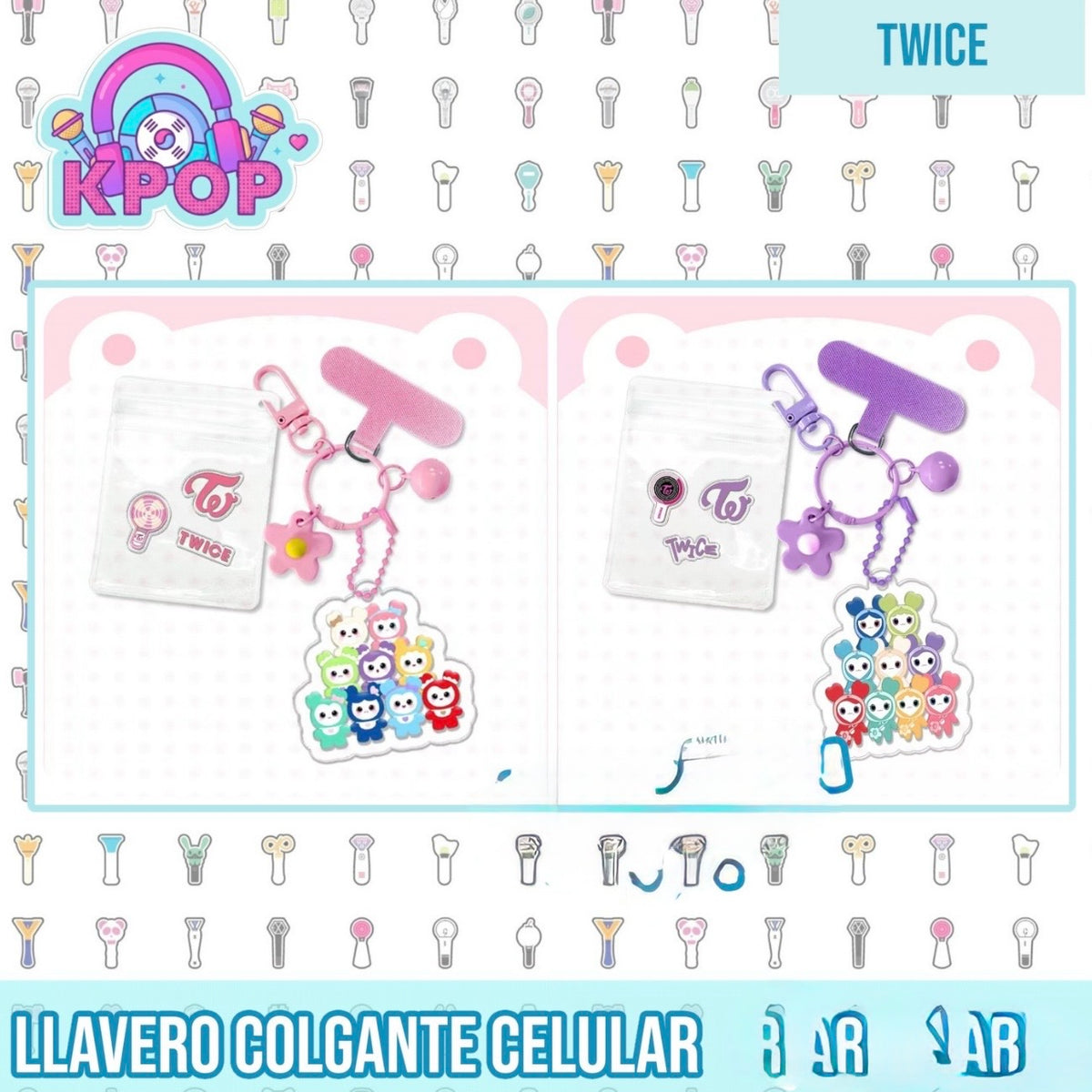 Charm para Celular “Twice”