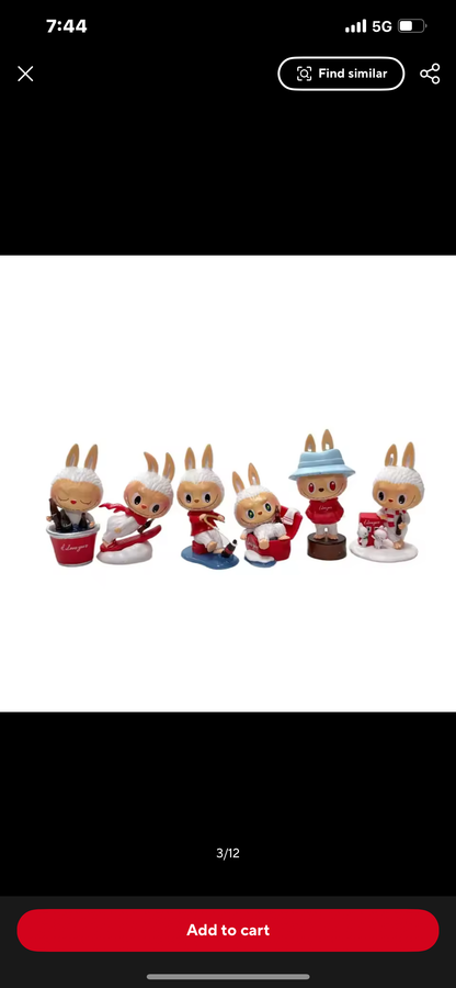 Blind Box Sorpresa “Labubu CocaCola”. 10cms aprox